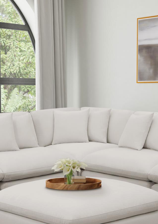 Alpine Ivory Corner Chair