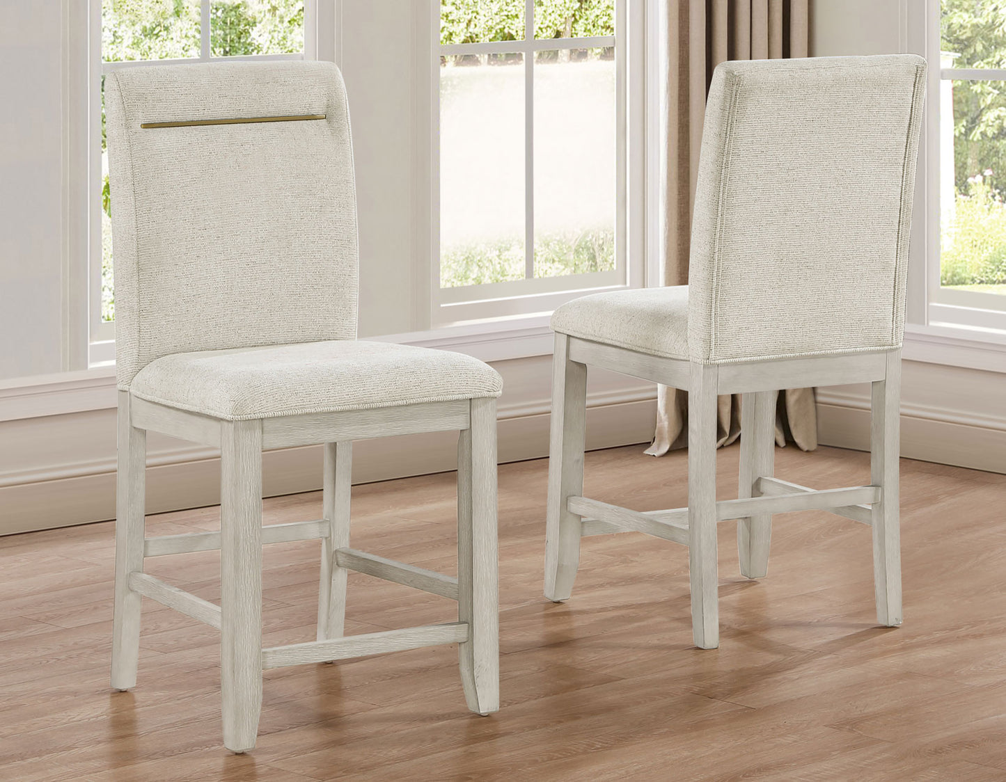 Garland 24″ Counter Stool - Greige Finish