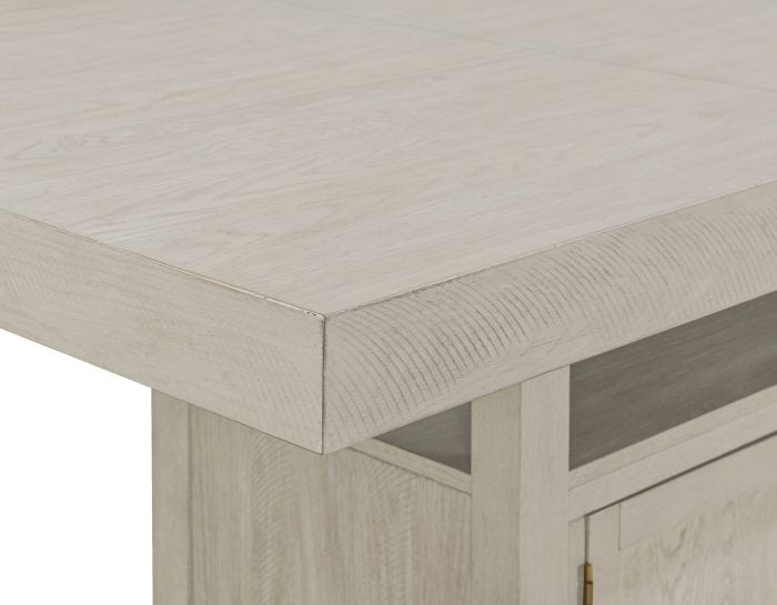 Garland 60-80″ Counter Table with 20″ Leaf - Greige Finish