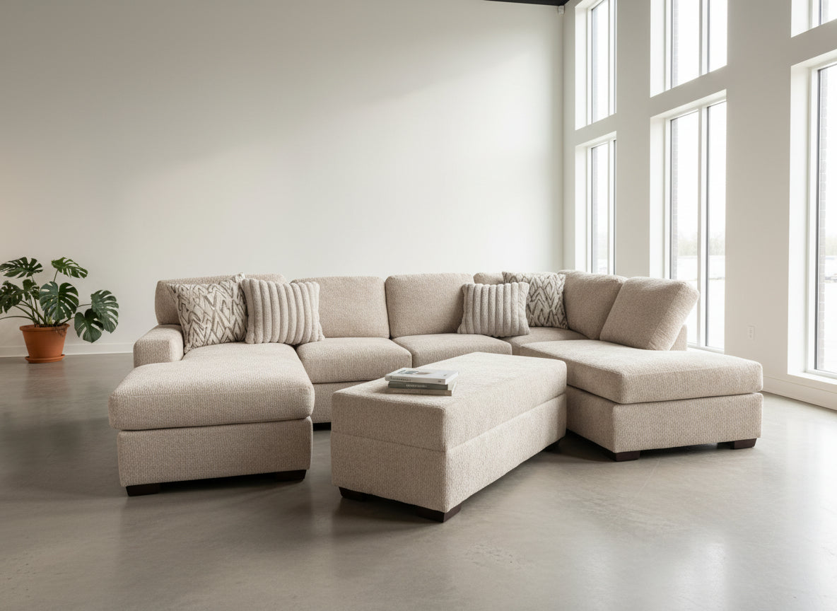Pilot Sand 2-Piece Sectional