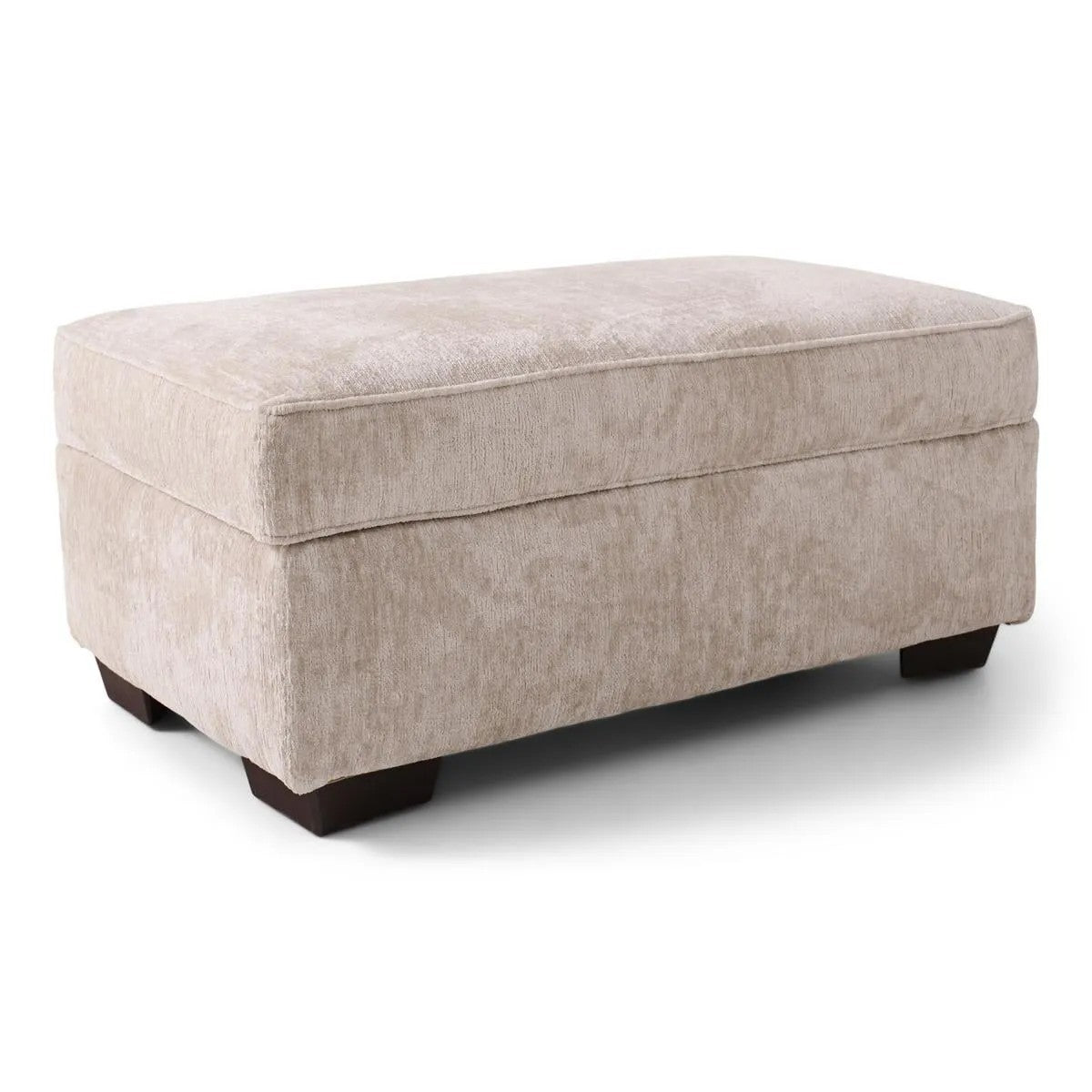 Ritz Taupe Storage Ottoman