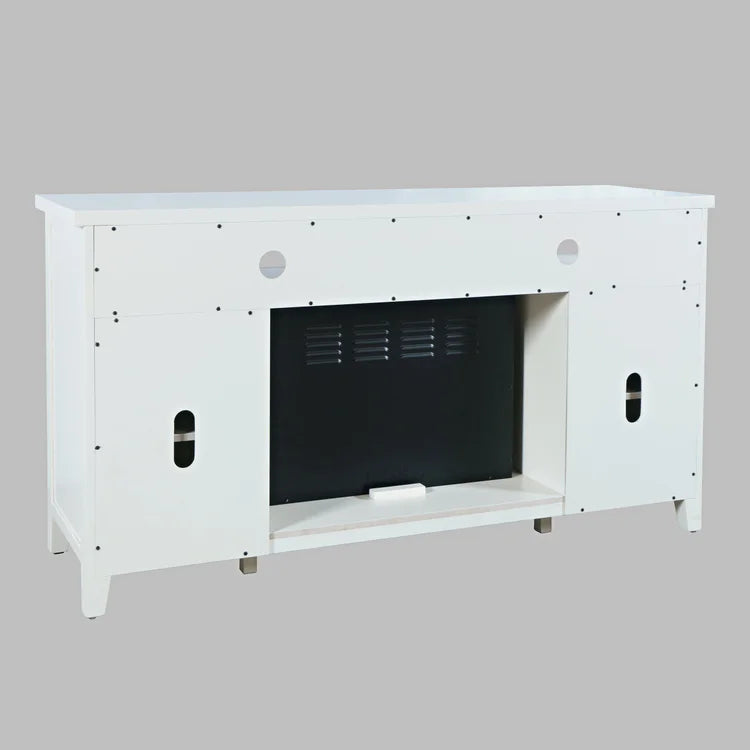 Urban Icon Electric Fireplace Media Console - 60" White