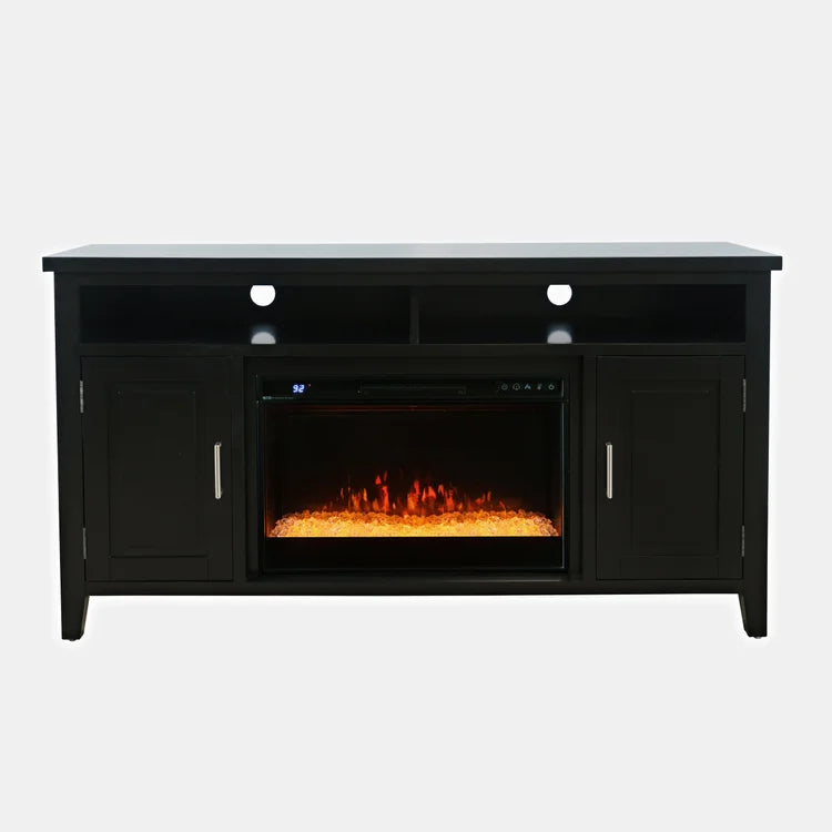 Urban Icon Electric Fireplace Media Console - 60" Black