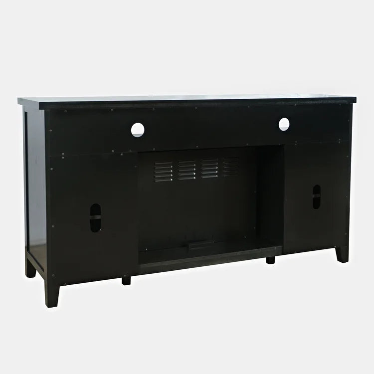 Urban Icon Electric Fireplace Media Console - 60" Black