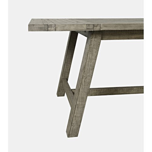 Bulls Bay Driftwood Trestle Extension Counter Table