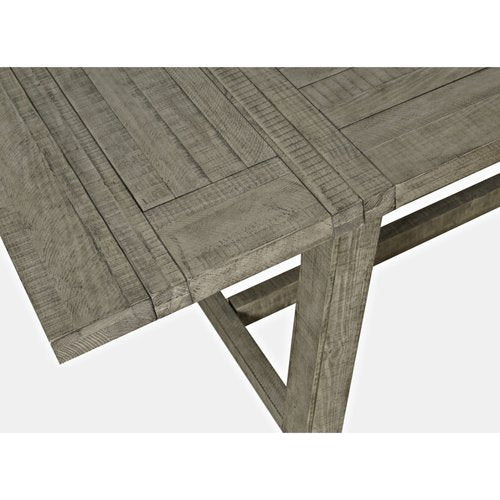Bulls Bay Driftwood Trestle Extension Counter Table