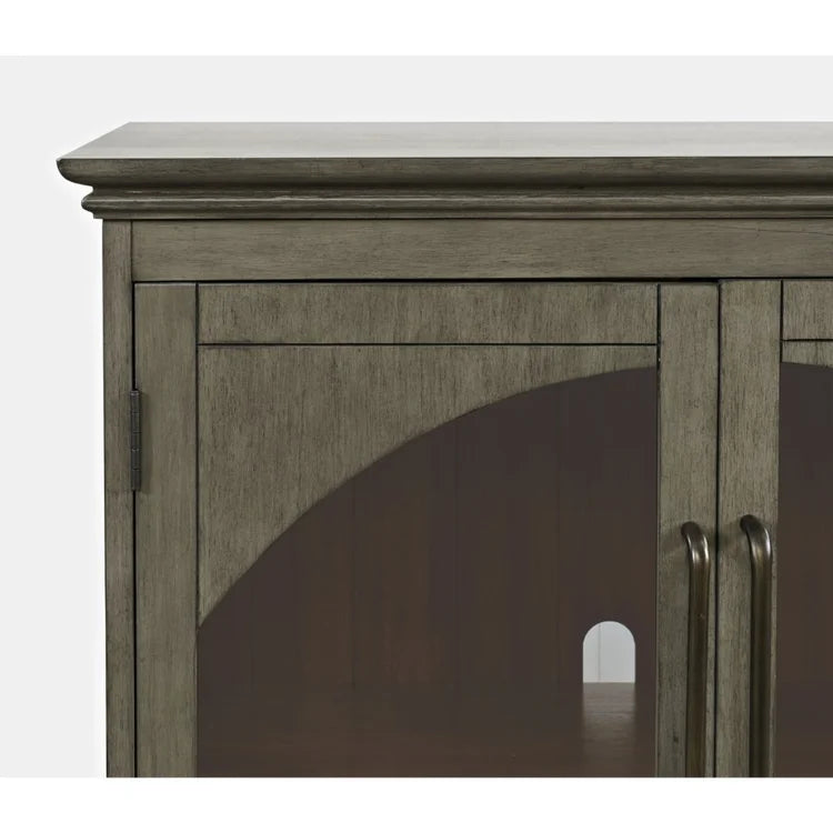 Archdale Gothic Arch 2 Door Accent Cabinet - Grey
