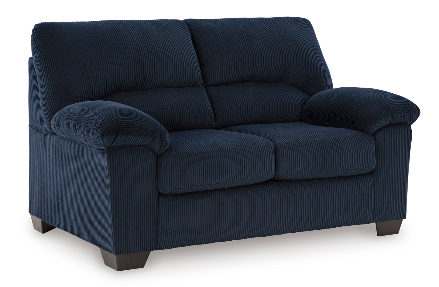 SimpleJoy Navy Loveseat