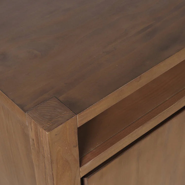 Brownstone Media Console - 70" Suede