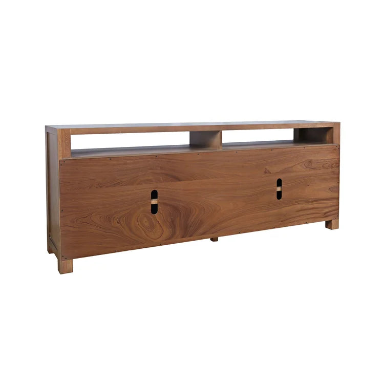 Brownstone Media Console - 80" Suede