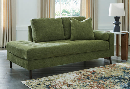 Bixler Olive Chaise de Esquina RAF