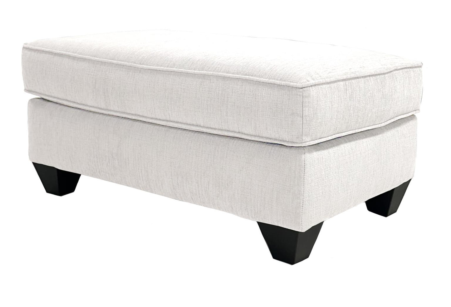 Clearview Cream Ottoman