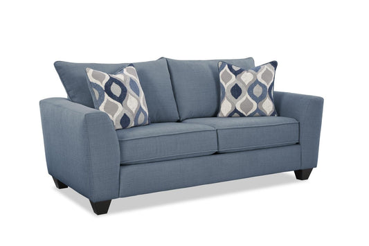 Clearview Blue Full Sleeper Sofa