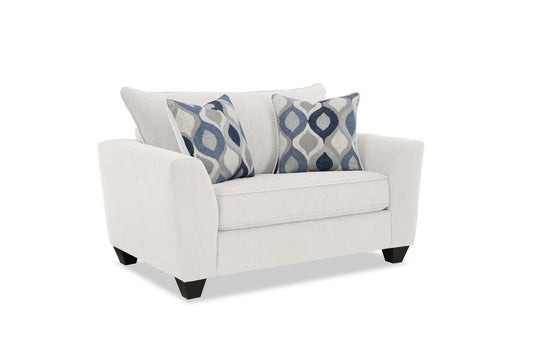 Clearview Cream Twin Sleeper Sofa