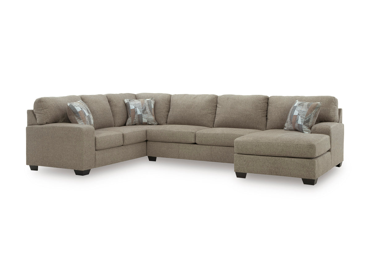 Newellen Hemp 3-Piece RAF Sectional