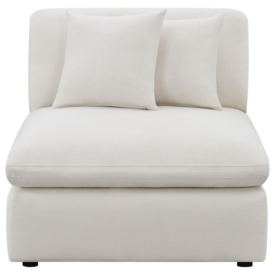 Alpine Ivory Armless Chair
