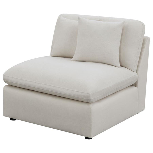 Alpine Ivory Armless Chair