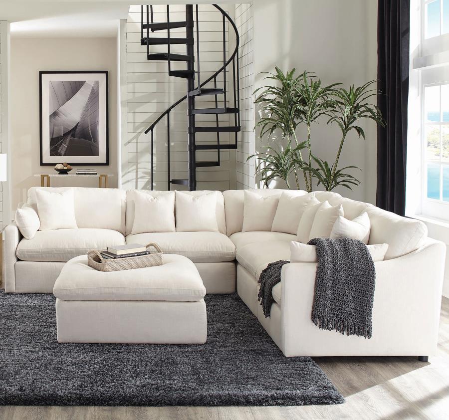 Alpine Linen 5-Piece Sectional