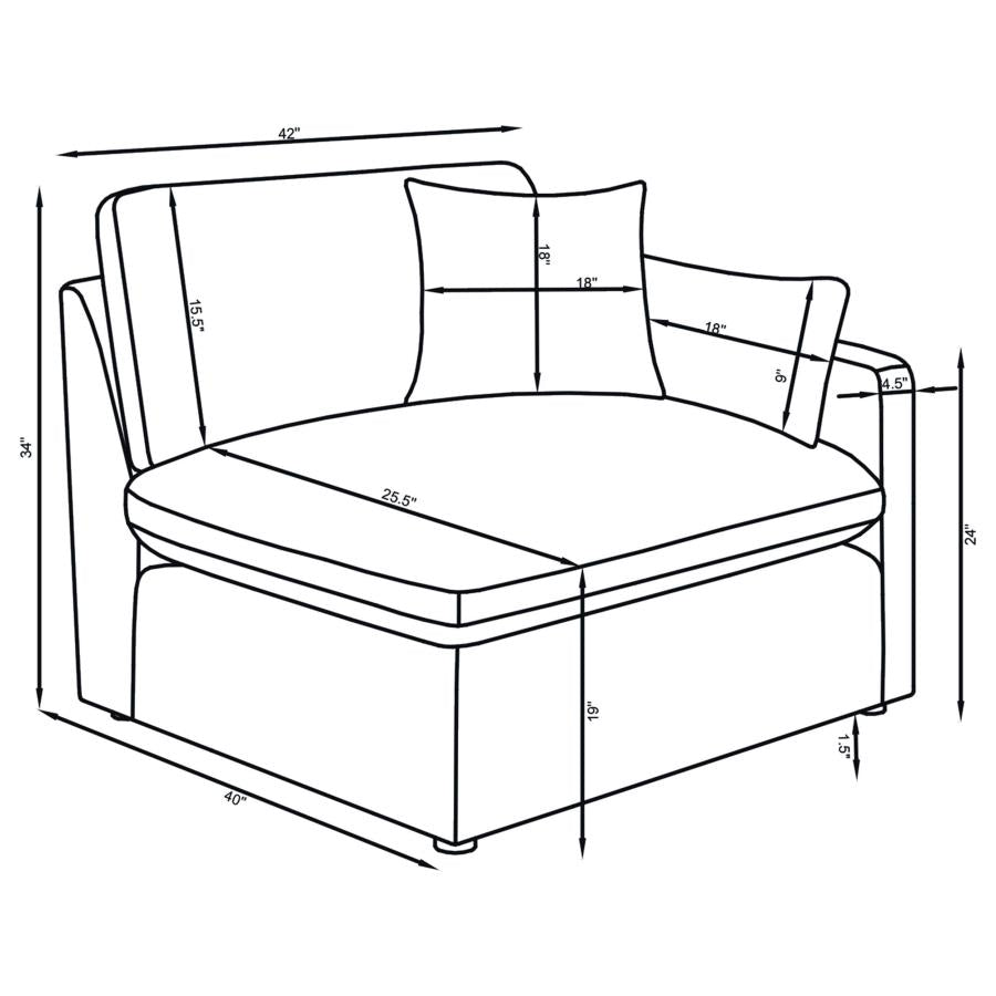 Alpine Ivory RAF Chair