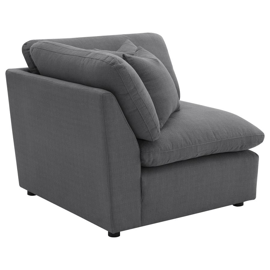 Alpine Charcoal Corner Chair