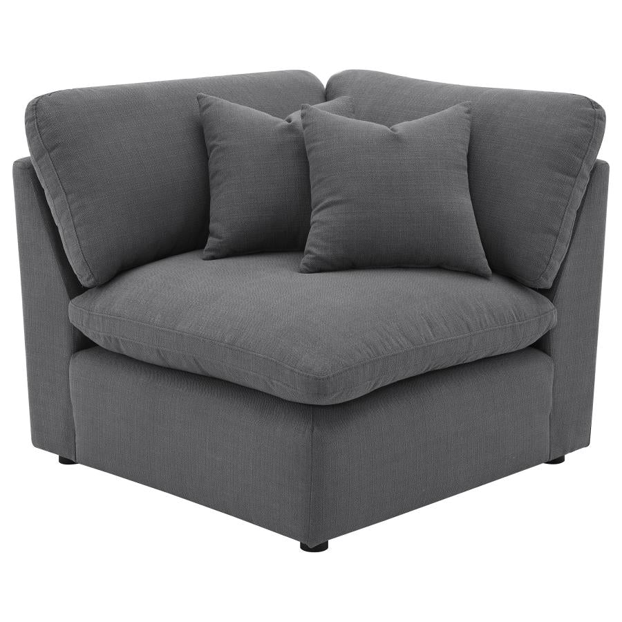 Alpine Charcoal Corner Chair