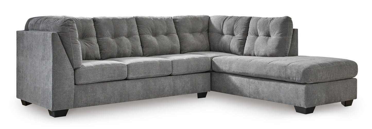 Seccional RAF Marleton Gray de 2 piezas