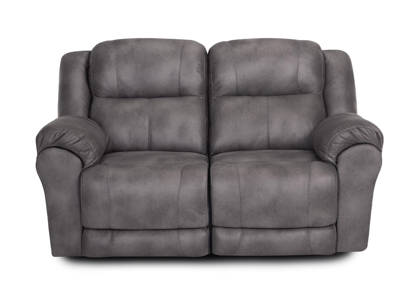 Croft Smoke Reclining Loveseat