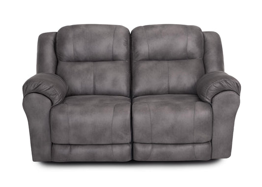 Croft Smoke Reclining Loveseat