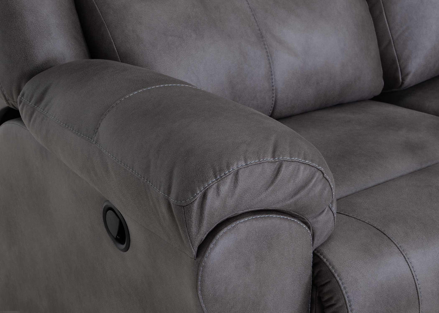Croft Smoke Reclining Sofa
