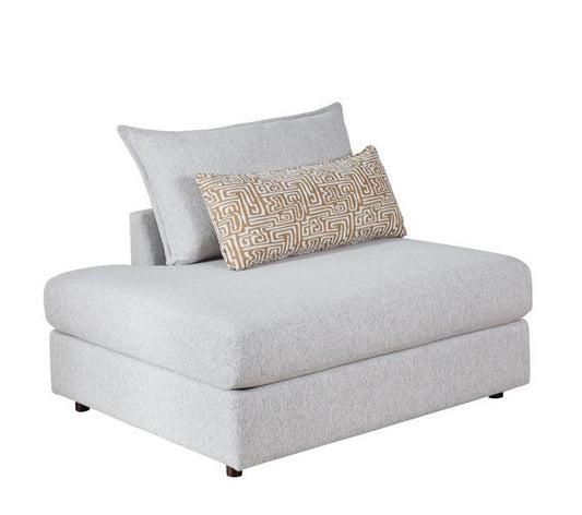 Durango Pewter LAF Armless Chaise