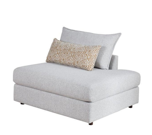 Durango Pewter RAF Armless Chaise