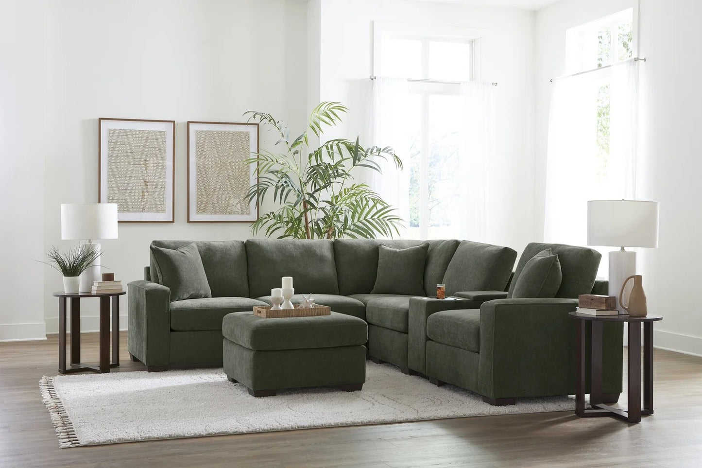 Cardiff Forest 5-Piece Sectional