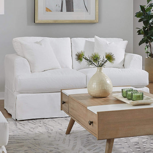 Sutton Snow Loveseat