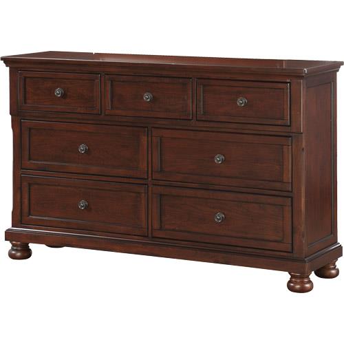 Hamilton Cherry 7-Drawer Dresser