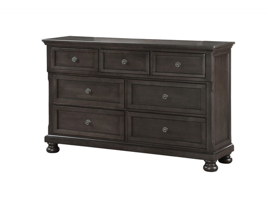 Hamilton Grey 7-Drawer Dresser
