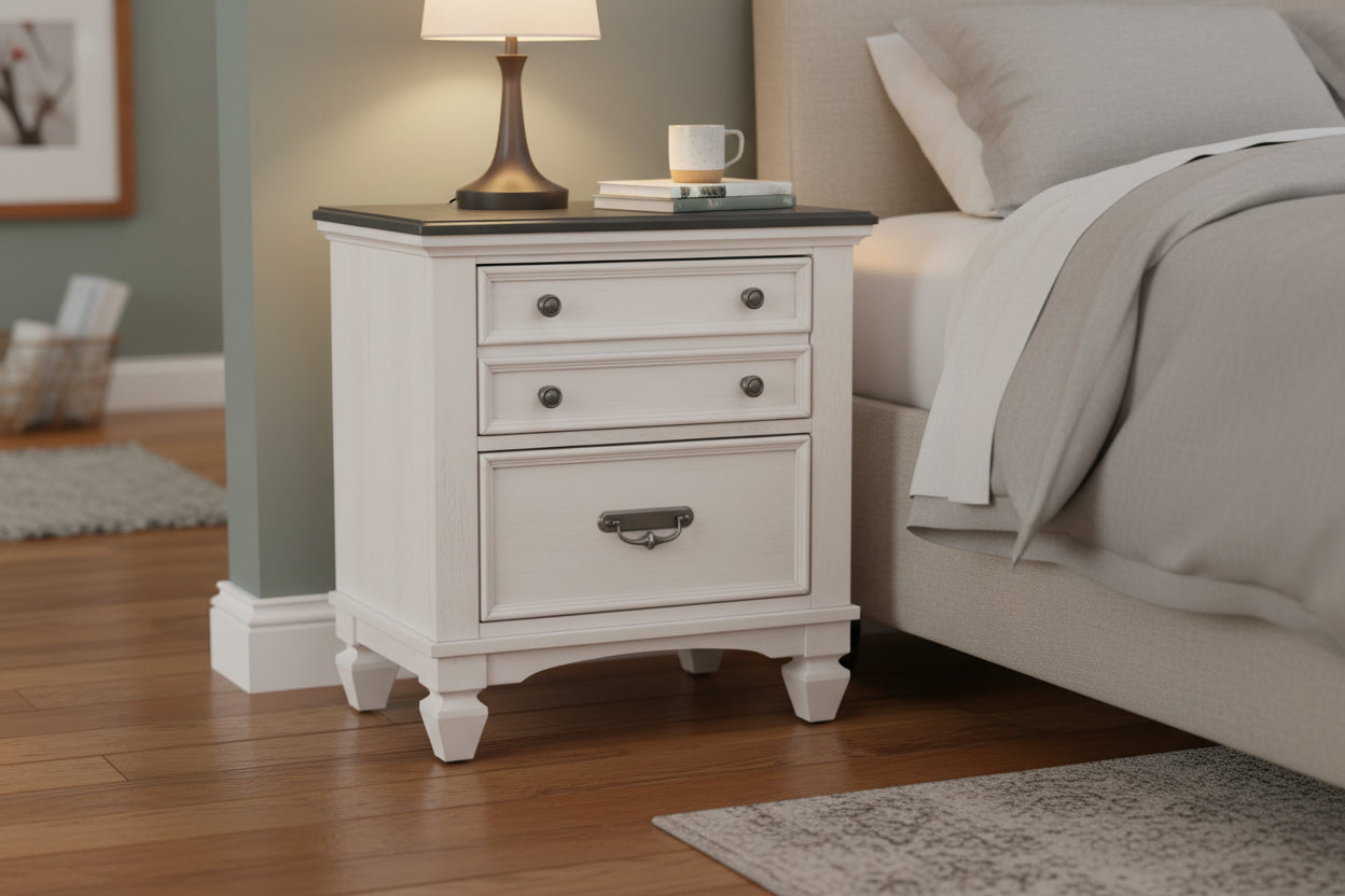 Harbor 2-Drawer Nightstand
