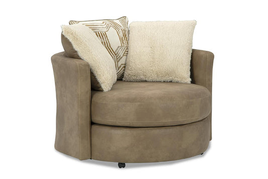 Crow Camel Swivel Chair