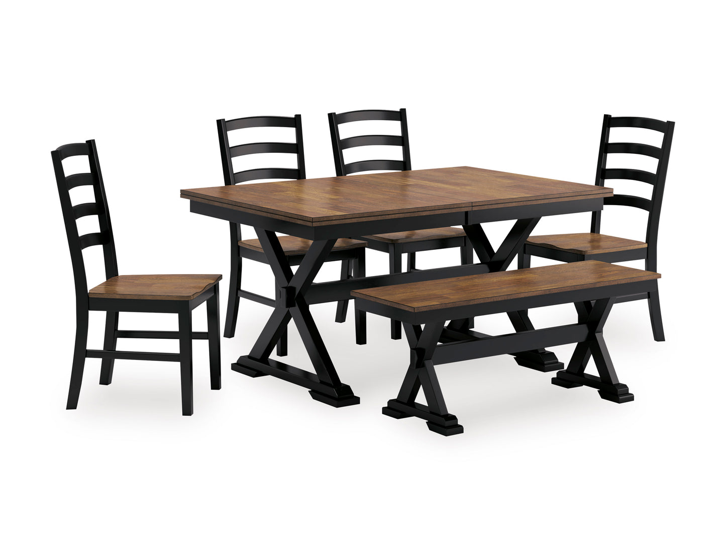 Juego de comedor Joyner de 6 piezas