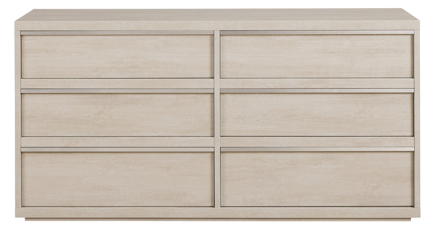 Modena Loft 6-Drawer Dresser