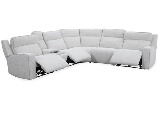 Lancaster 6-Piece Zero Gravity Modular Power Reclining Sectional