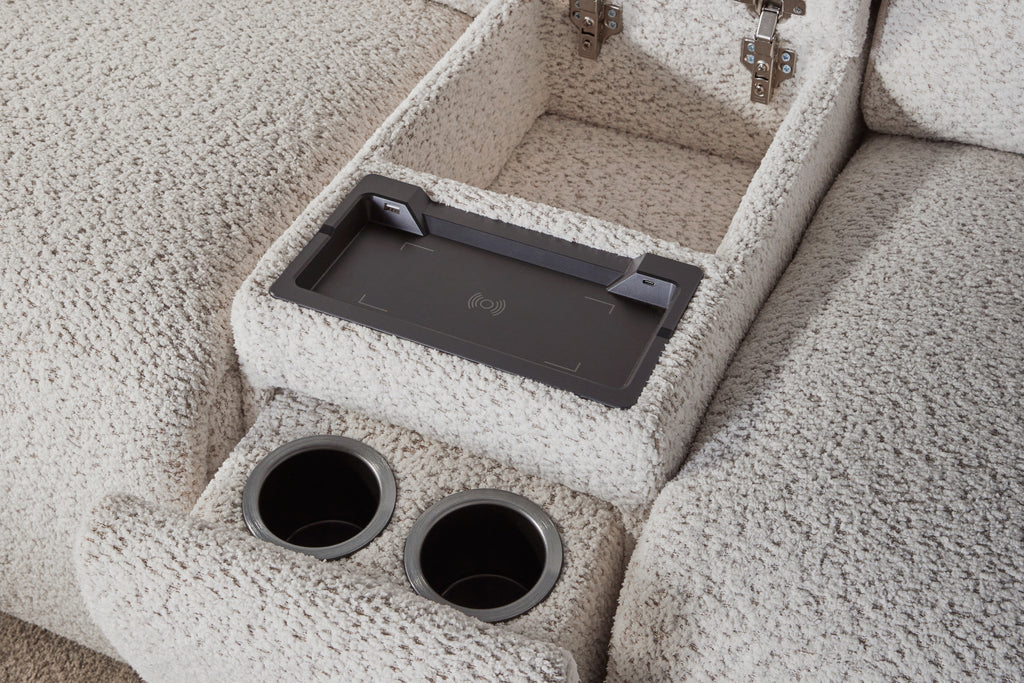 Lancaster 6-Piece Zero Gravity Modular Power Reclining Sectional