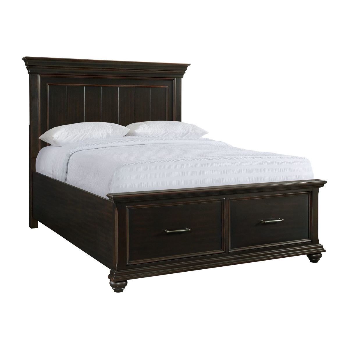 Slater Black King Storage Bed