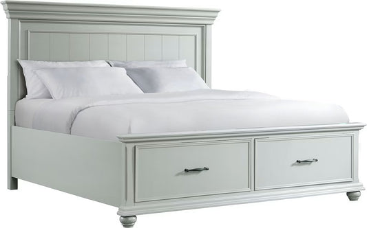 Slater Grey King Storage Bed