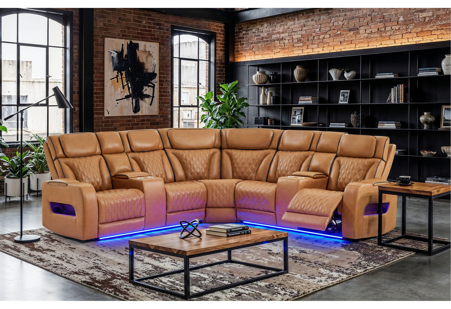 Veritas 3-Piece Power Reclining Sectional