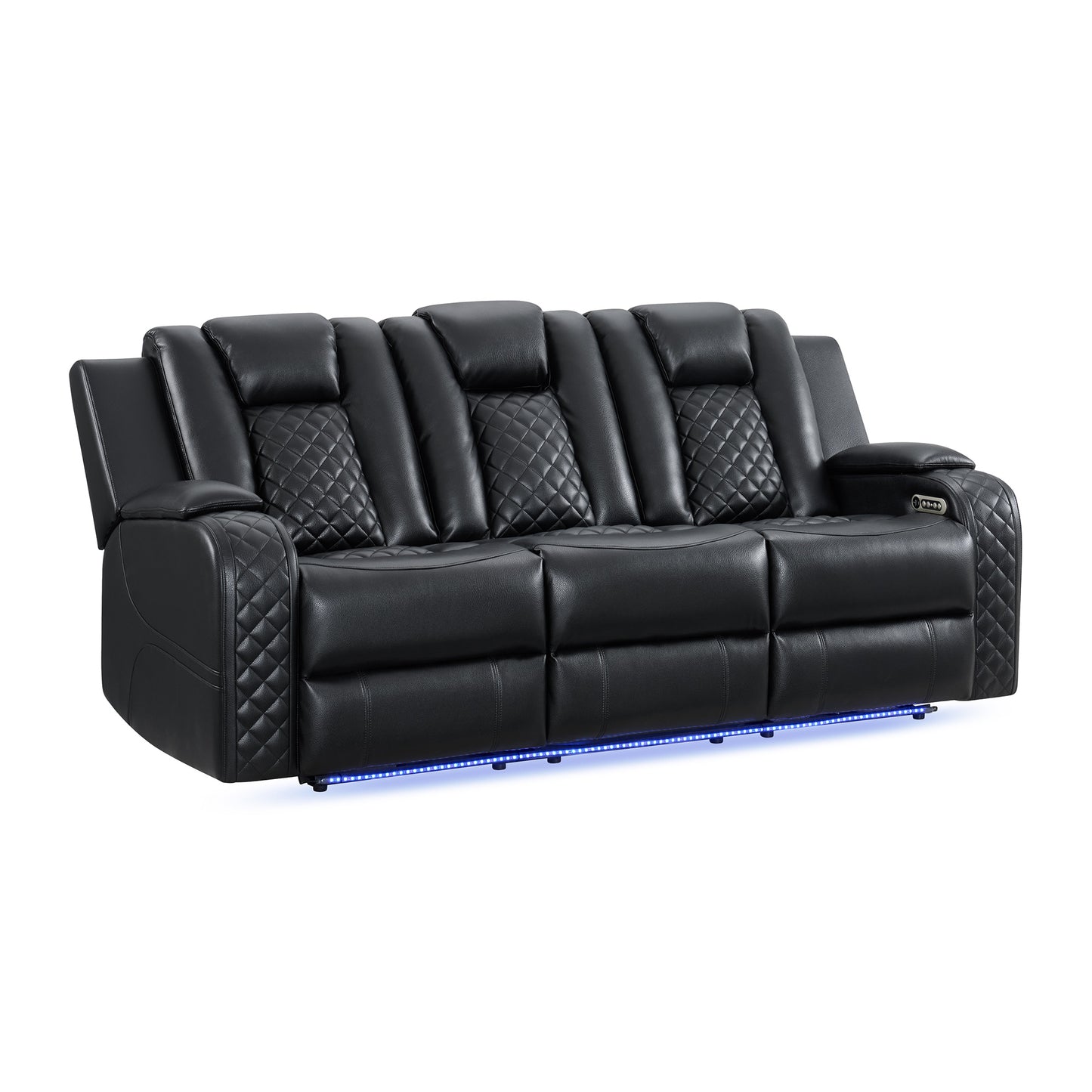 Carlo Power Reclining 3-Piece Living Room Set