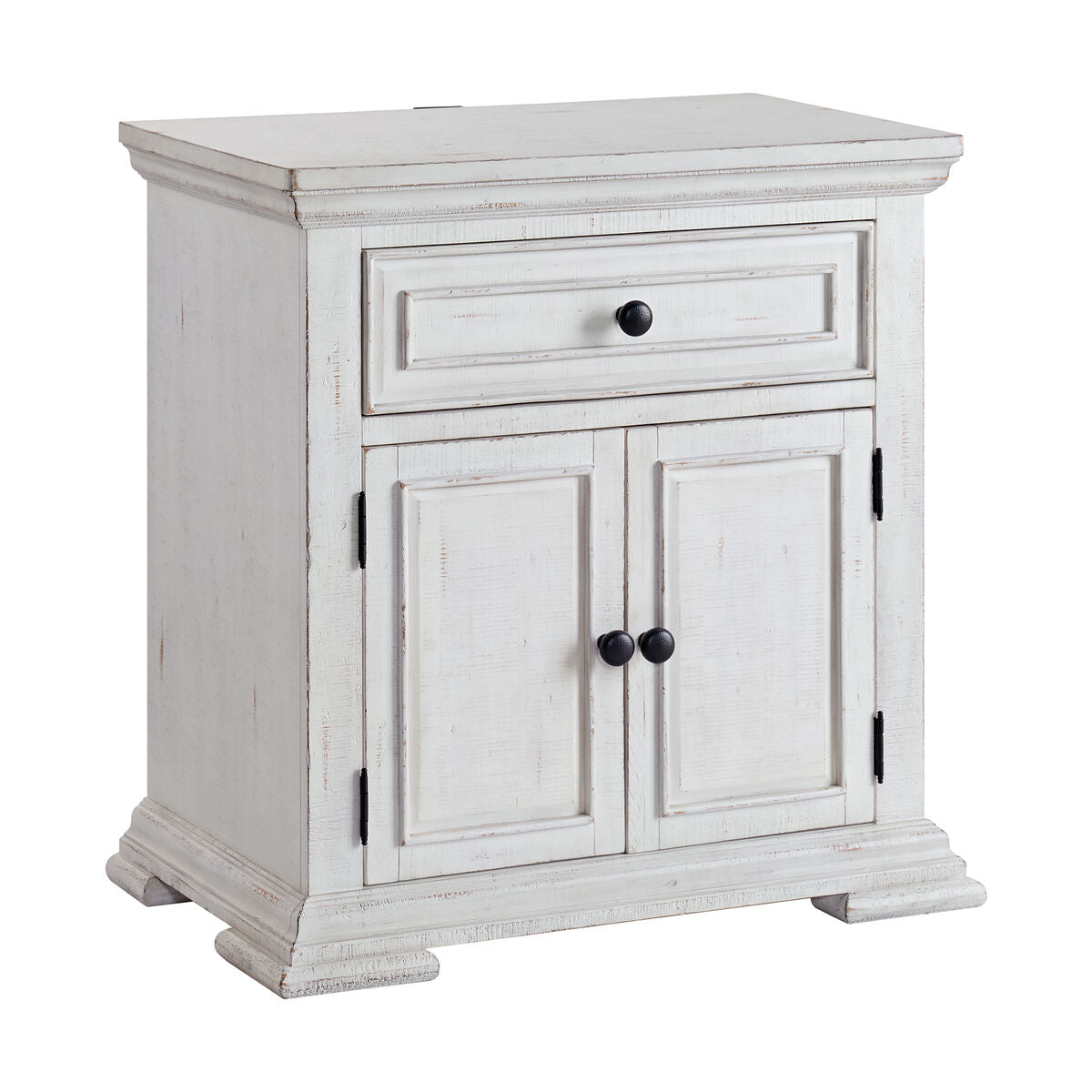 Heather 1-Drawer Nightstand with USB