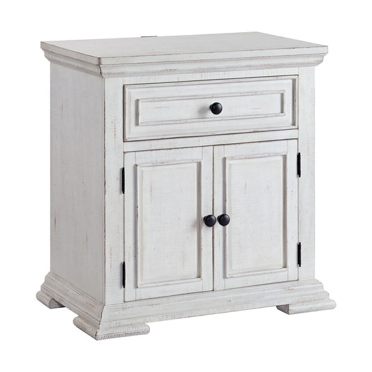 Heather 1-Drawer Nightstand with USB