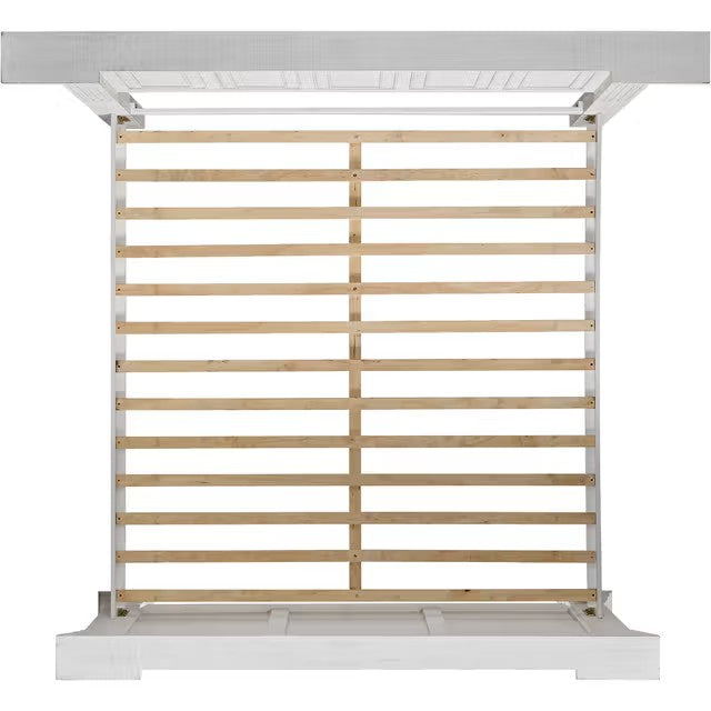 Cama King con paneles Heather