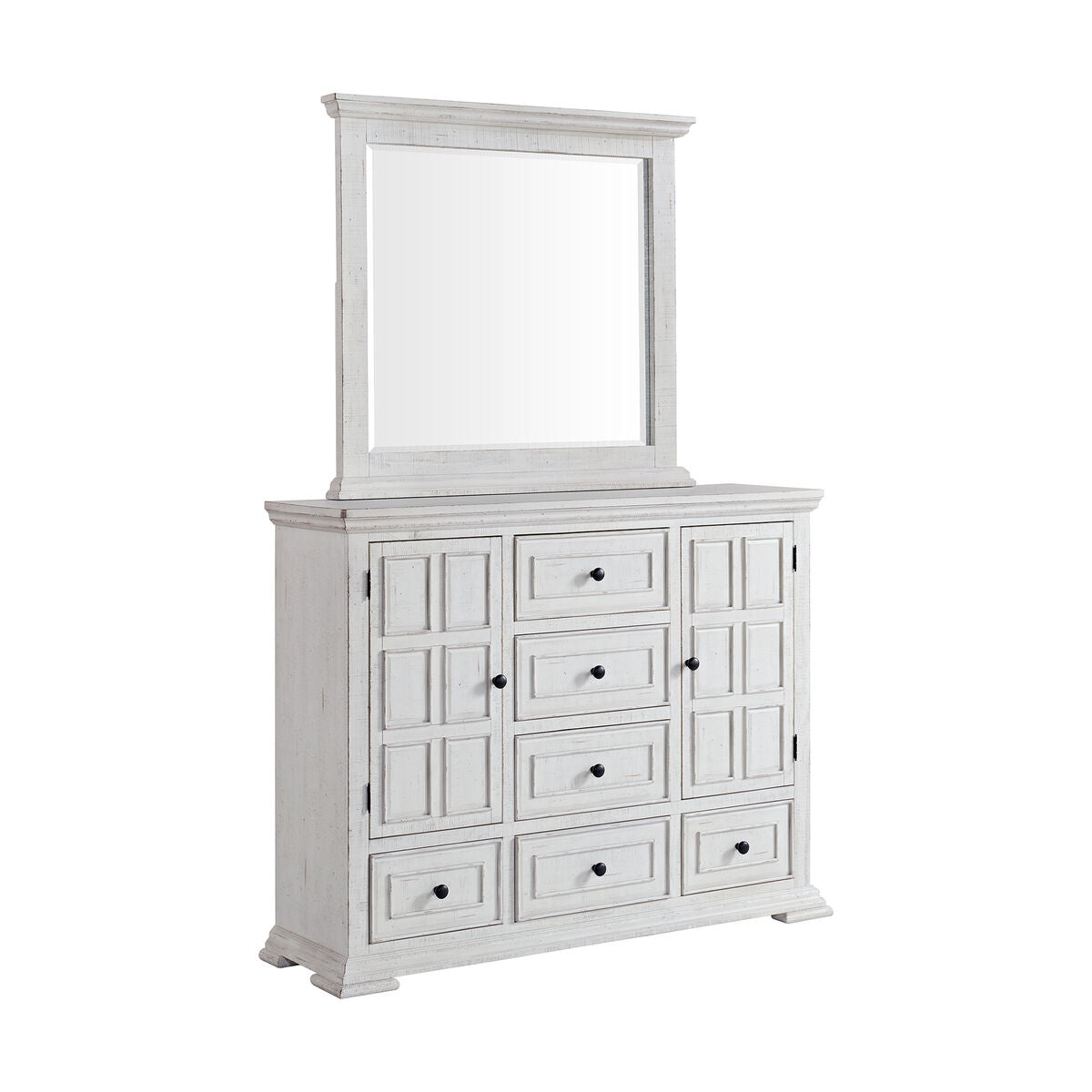 Heather 6-Drawer Dresser & Mirror