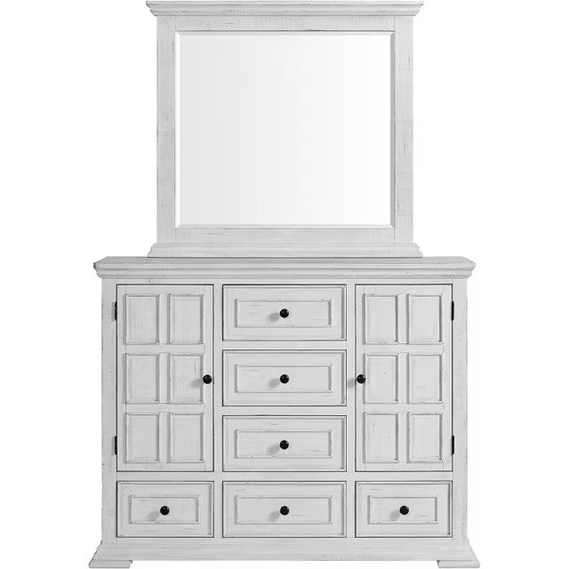 Heather 6-Drawer Dresser & Mirror